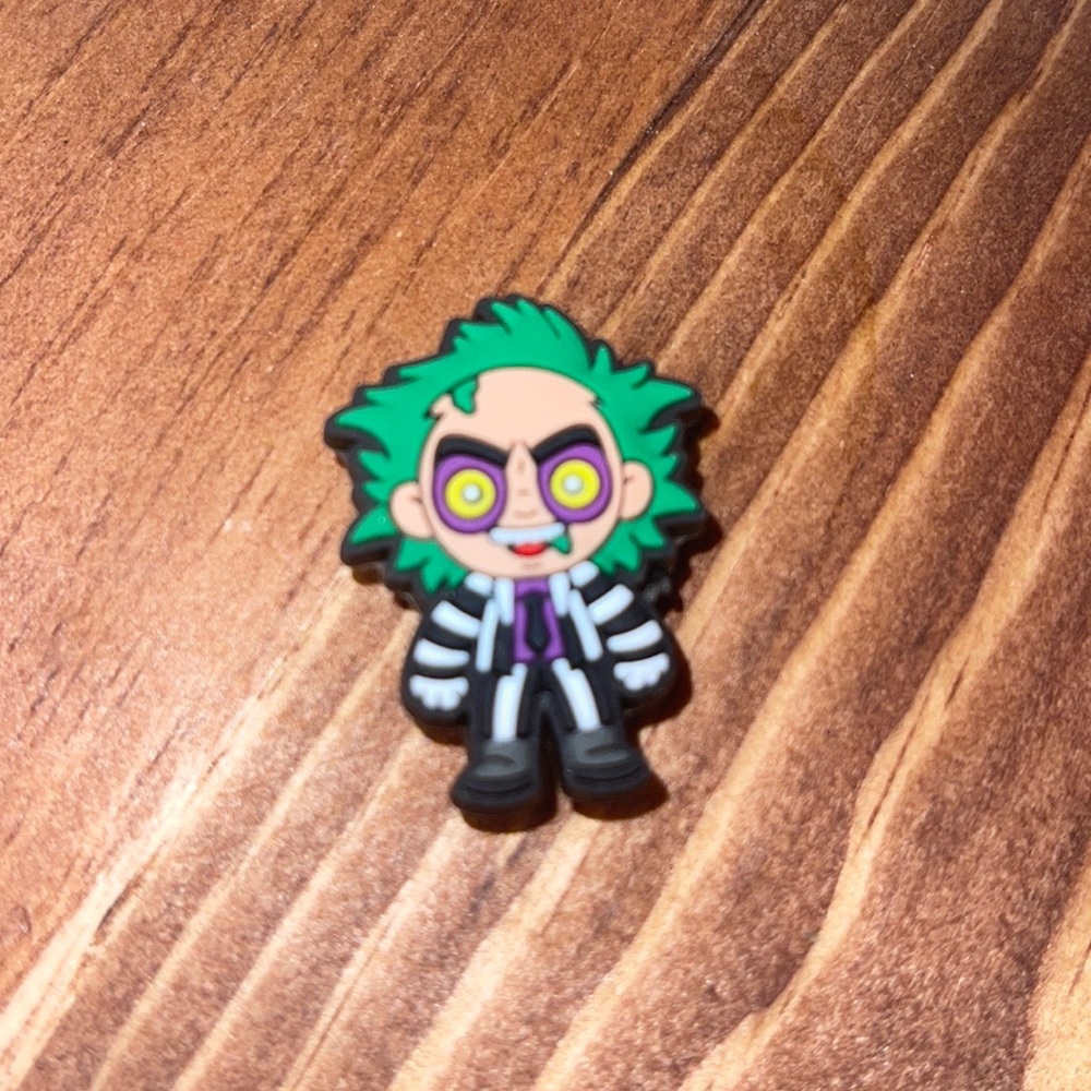 RARE Beetlejuice Croc Charm.
